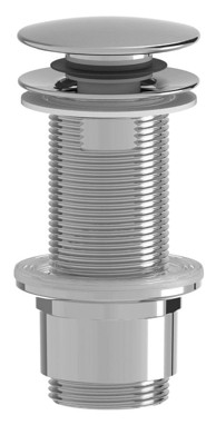 SAPHO Click-Clack umivaonički odvod 5/4", veliki čep, krom, 10–80 mm, ABS